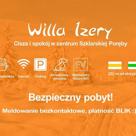 Willa Izery Szklarska Poręba Buitenkant foto